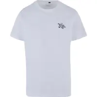 Mister tee T-shirt 'Penne Va Bene' svart / vit