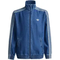 Adidas Originals Girls' Firebird Denim Track Top Junior, blå