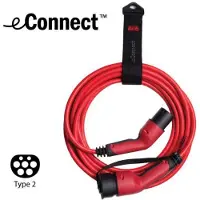 Defa eConnect Type 2 Laddkabel för elbilar - 13,8 kW - 7,5 meter