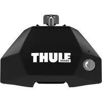 Thule Fixpoint Evo, Svart, 100 kg, WingBar Evo, WingBar, WingBar Edge, SlideBar, SquareBar Evo, ProBar Evo