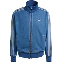 Adidas Övergångsjacka 'Adicolor Firebird' blå denim / ljusblå