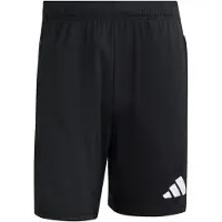 Adidas Träningsshorts Entrada 26 - Svart/Vit, storlek Large