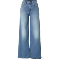 Levi's för kvinnor. 0039B-0021 Jeans 728 Wide Leg High Rise Blå (28/30), Casual, Bomull, Denim