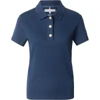 Tommy Hilfiger Slim Fit Gold Tone Button Polo Shirt