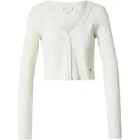 Calvin Klein Jeans Cropped Ribbed Cotton Cardigan
