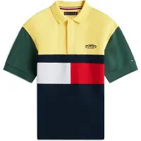 Tommy Hilfiger Colour Blocked Pique Polo Shirt