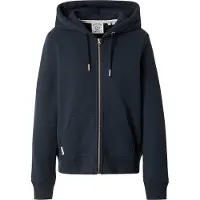 Superdry Sweatjacka 'ESSENTIAL' marinblå