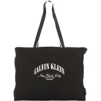 Calvin Klein Heritage Crest Logo Tote Bag