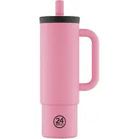 24Bottles Straw Cup Flamingo 800 ml