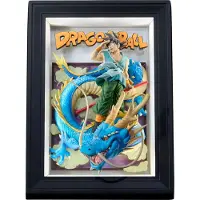 Tamashii Nations Dragon Ball Z Goku Tamashii Art 3d-reliefbild Son Och Drake 27 Cm