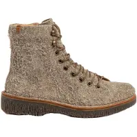 El naturalista för kvinnor. 25572PEV0005_020 Ankelstövlar i läder N5572P Volcano taupe (42), Hud, Beige, Karta, Zip, Casual