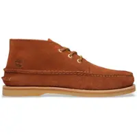 Timberland för män. TB0A5S99ES41 Brun Crafted nautiska stövlar (41 W), Hud, Karta, Nyckelband, Casual