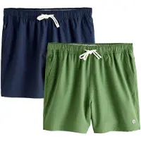 Next Badshorts 'Core Essential' mörkblå / grön