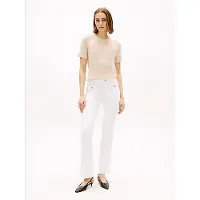 Tommy Hilfiger Mid Rise Bootcut White Jeans