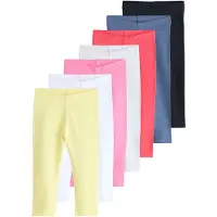 Next Leggings mörkblå / ljusgul / ljusgrå / korall / rosa / svart / vit