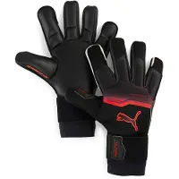 Puma Målvaktshandske Ultra Ultimate Hybrid Eclipse - Svart/Röd, storlek 9½