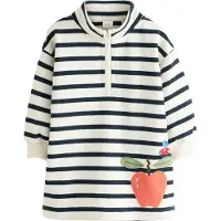 Next Klänning khaki / röd / orangeröd / svart / vit