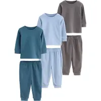 Next Pyjamas marinblå / pastellblå / taupe