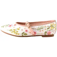 Next Ballerina oliv / gammalrosa / ljusrosa / vit