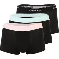 Calvin Klein Underwear 3-Pack Icon Low Rise Trunks, svart