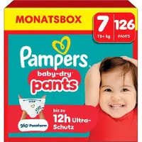 Pampers Baby-Dry blöjbyxor strl. 7 (17+ kg) extra large
