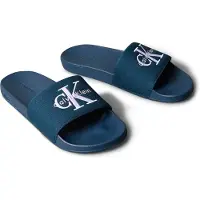 Calvin Klein Canvas Contoured Logo Sliders