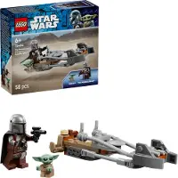 LEGO Star Wars 75436 The Mandalorian & Grogu's Speeder Bike