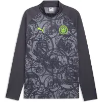 Puma Manchester City Warmup Quarter-zip Top Men, storlek Medium