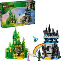 LEGO Wicked - Smaragd City och Kiamo Ko Slott 75689 - 860 Delar - - One Size - Klossar
