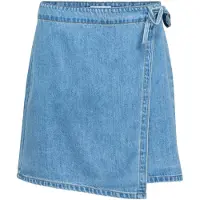 Object Rosie Denim Kort Kjol