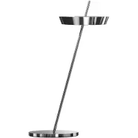 Sigor LED bordslampa Mahina, dimbar, Förkromad / silver, Vardagsrum / matsal, Aluminium / grå / zink, Modern, LED-bordslampa