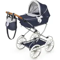 Decuevas Vintage Stroller with a Bag for Dolls Up to 46 cm