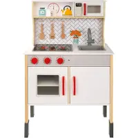 Woomax Träkök Med Belysning 59.5x30x94.5 Cm