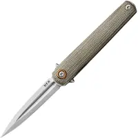MKM-Maniago Knife Makers Flame Light Linerlock Green