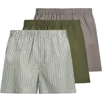 Jack & Jones Boxershorts 'Milano' taupe / oliv / mörkgrön