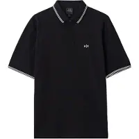 Armani Exchange för män. XM001287AF17321UC001 Polo Classic svart (XXL), Casual, Bomull, Kort ärm