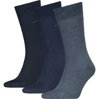 Calvin Klein 3 Pack Soft Cotton Stretch Crew Socks