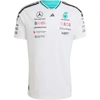 Adidas Mercedes-amg Petronas F1 Team Driver Authentic T-shirt Med Korta ärmar