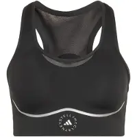 Adidas By Stella Mccartney Sportbehå ' Running High Support Sports' svart / silver