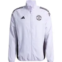 Adidas Manchester United Träningsjacka Presentation Tiro 25 - Lila/Svart - , storlek X-Small