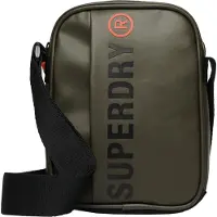 Superdry unisex. Y9110268A Budväska i grön canvas (OSFA), Casual, Polyester