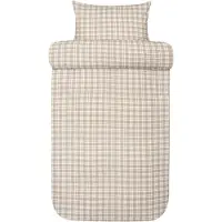 Hoie Sängkläder 140x220 cm - Kreppsängkläder - - Kyrre Beige