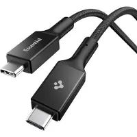 Spigen Essential EB10015CC USB-C / USB-C 100W 150cm kabel - svart