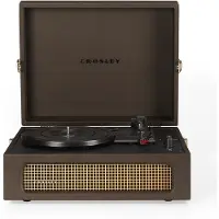 Crosley Voyager Portable Turntable with Bluetooth Cocao