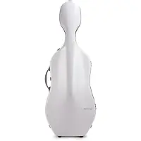 Bam SUP1005XL Supreme Ice Hightech Cello Case White and Silver