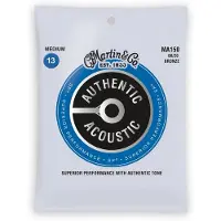 Martin Gitarrsträngar Authentic Acoustic SP 80/20 Bronze Medium 13-56