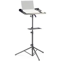 Stagg COS-10 Laptop Stand & Extra Table Black