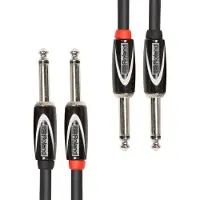 Roland Dual 1/4-tums - 1/4-tums Anslutningskabel 10ft / 3m
