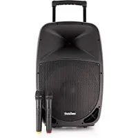 SubZero P15 Portabel PA-högtalare med Bluetooth & trådlösa mikrofoner