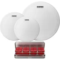 Evans HD Dry Rock Tom Pack 10" 12" 16" Heads